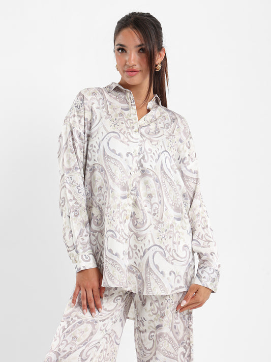Paisley Printed Shirt