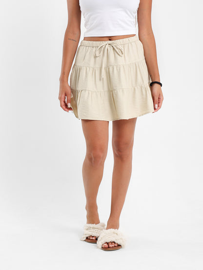 Peasant Mini Skirt