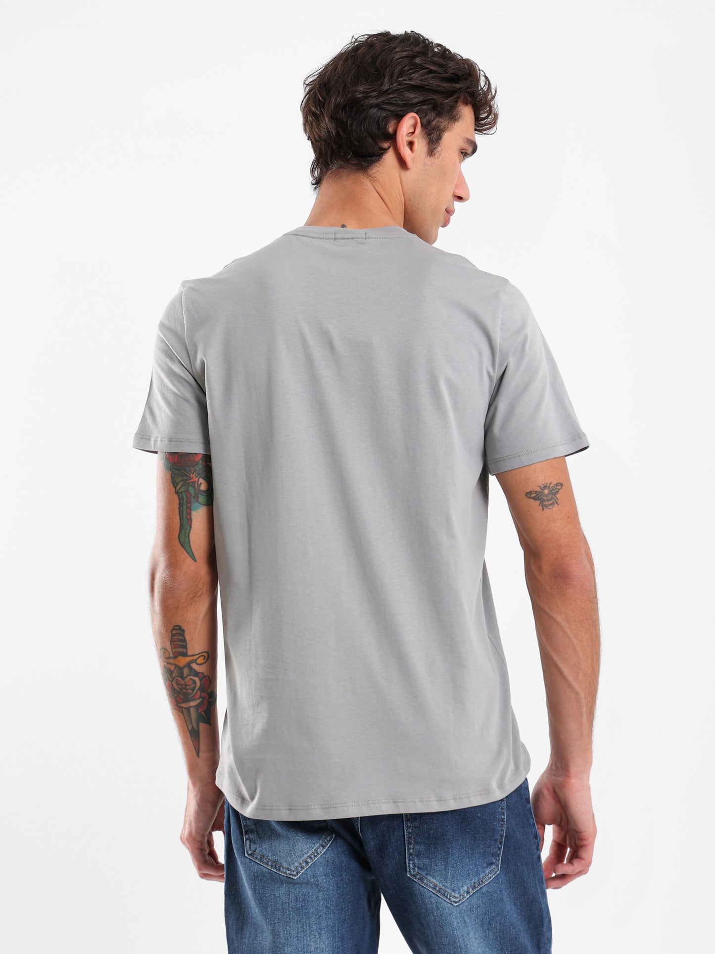 Basic Regular Fit V-Neck T-Shirt