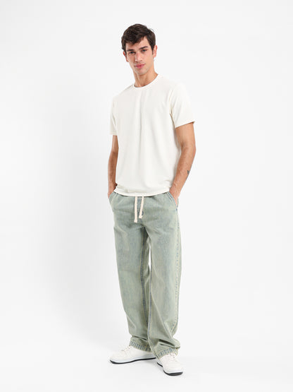 Relaxed Fit Jogger Jeans