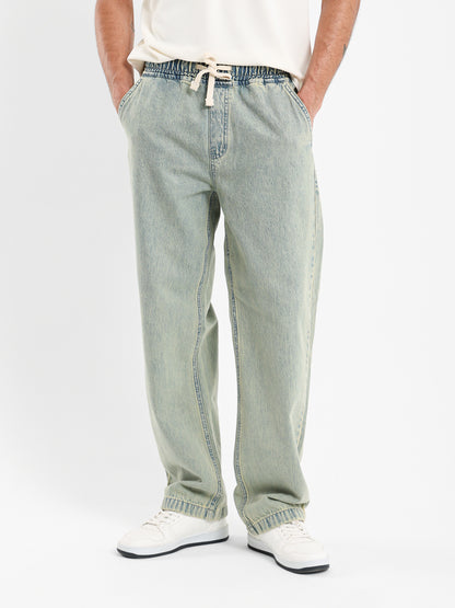 Relaxed Fit Jogger Jeans