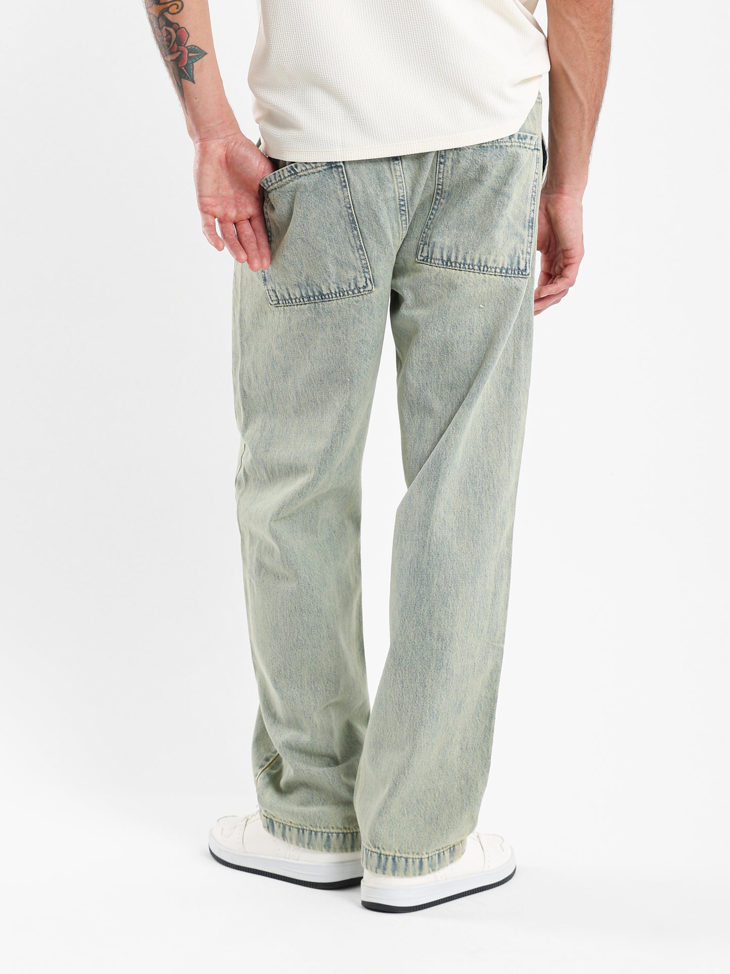 Relaxed Fit Jogger Jeans