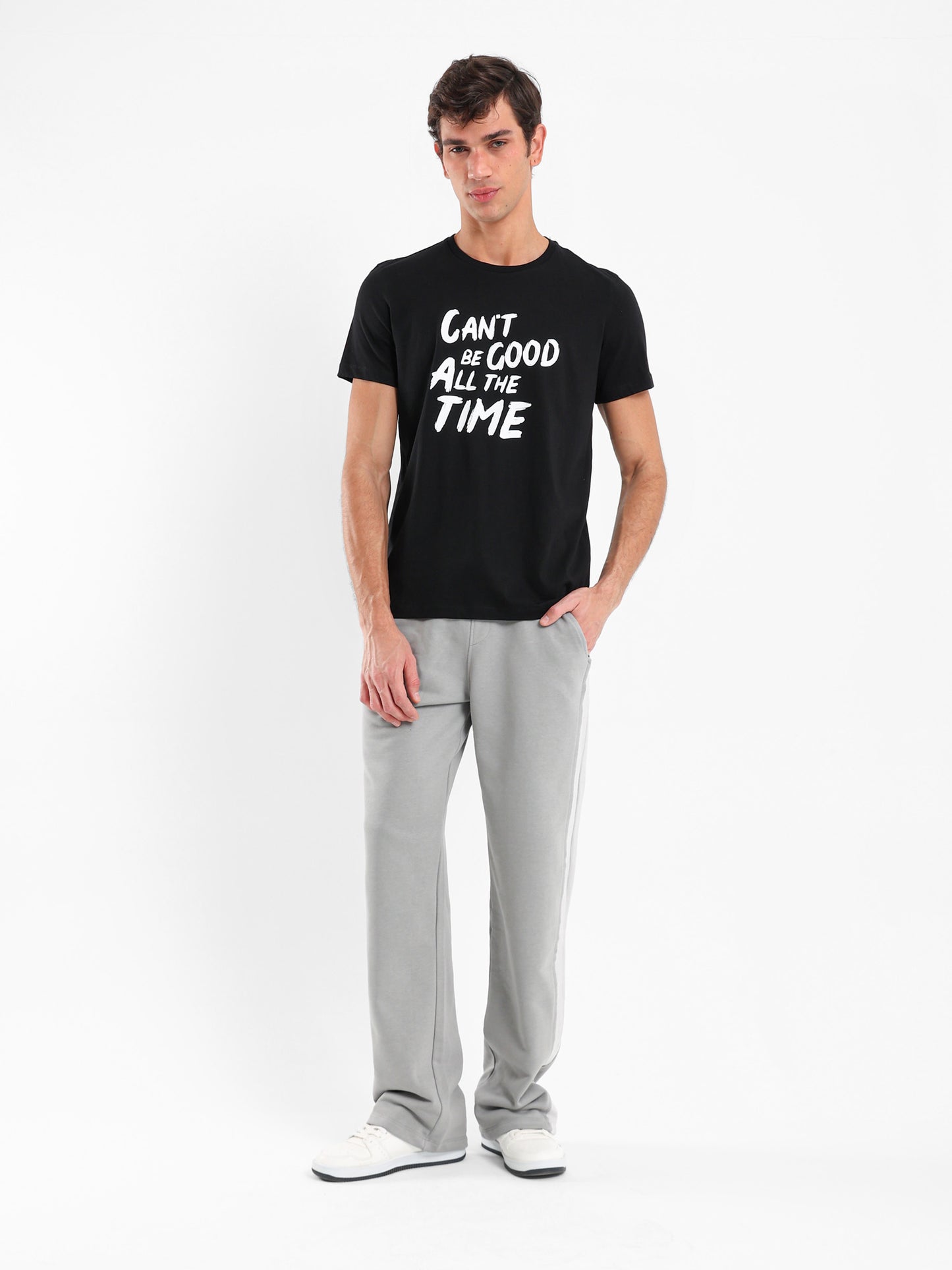 Text Print T-Shirt