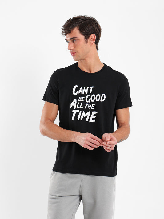 Text Print T-Shirt