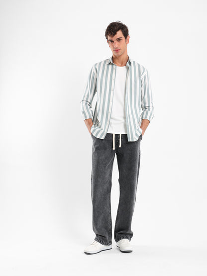 Wide Striped Shirt
