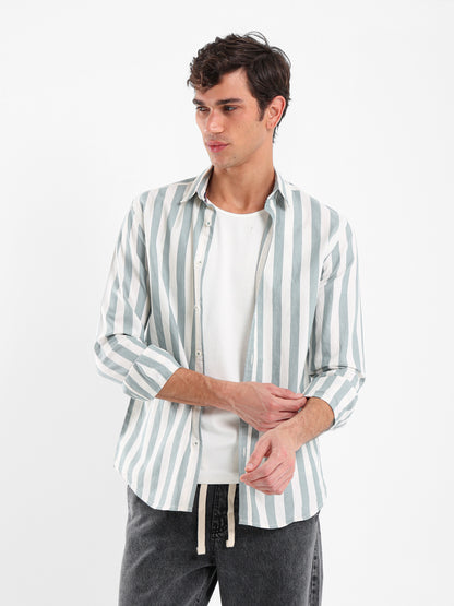 Wide Striped Shirt