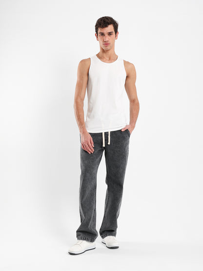 Relaxed Fit Jogger Jeans