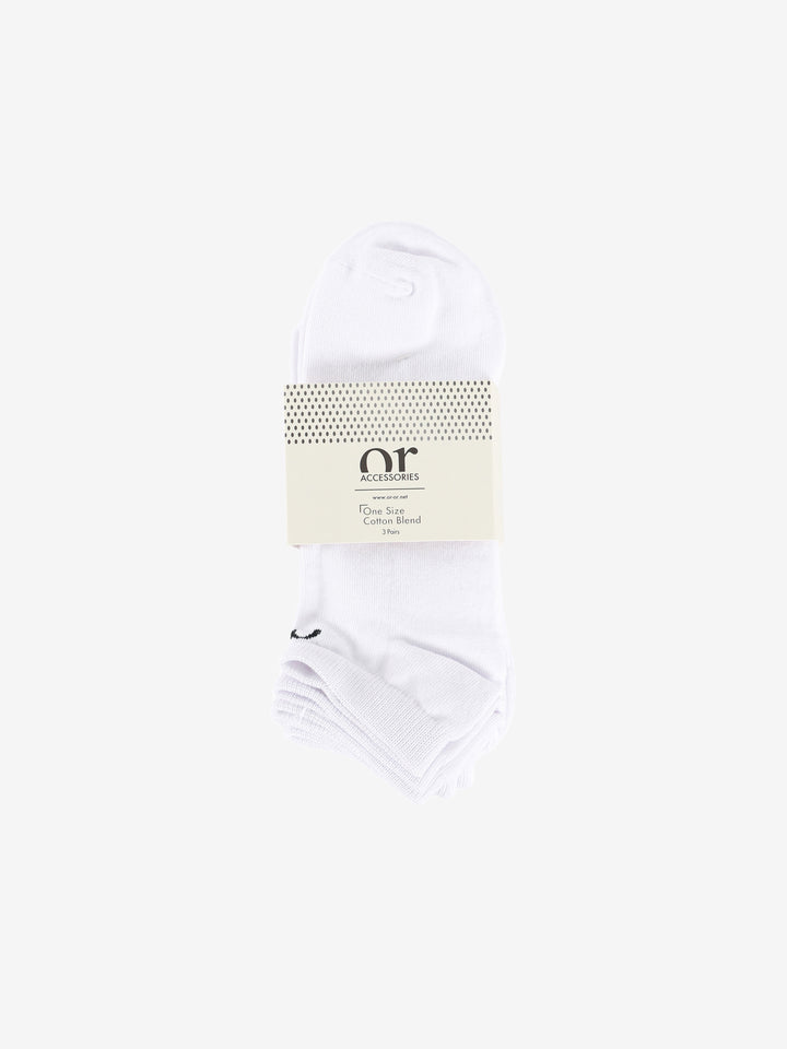 3-Piece Set of Basic Men Ankle Socks