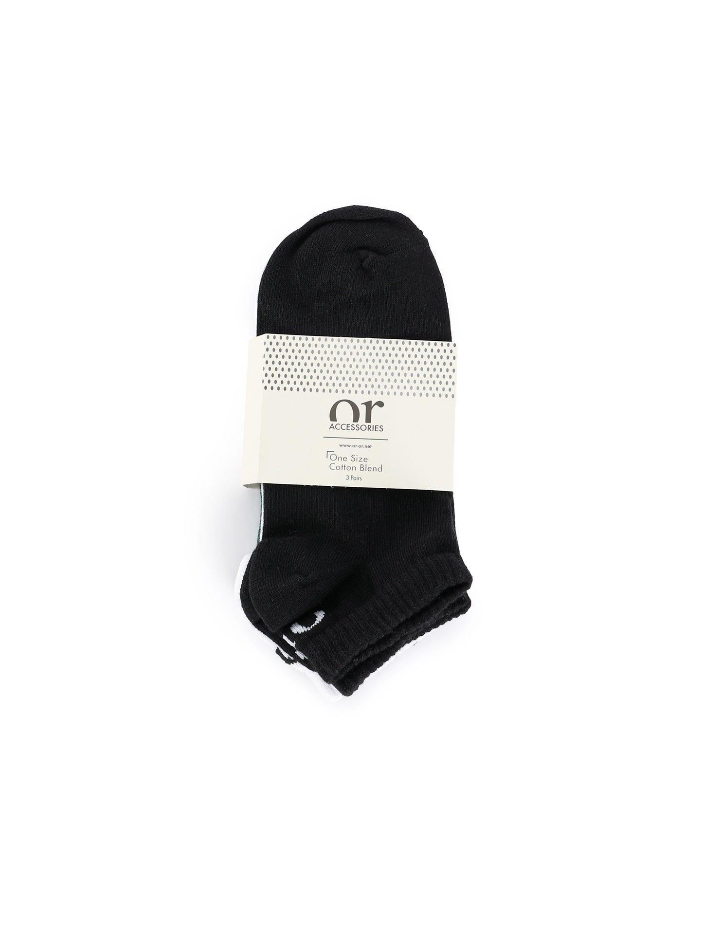 3-Piece Set of Women Ankle Socks