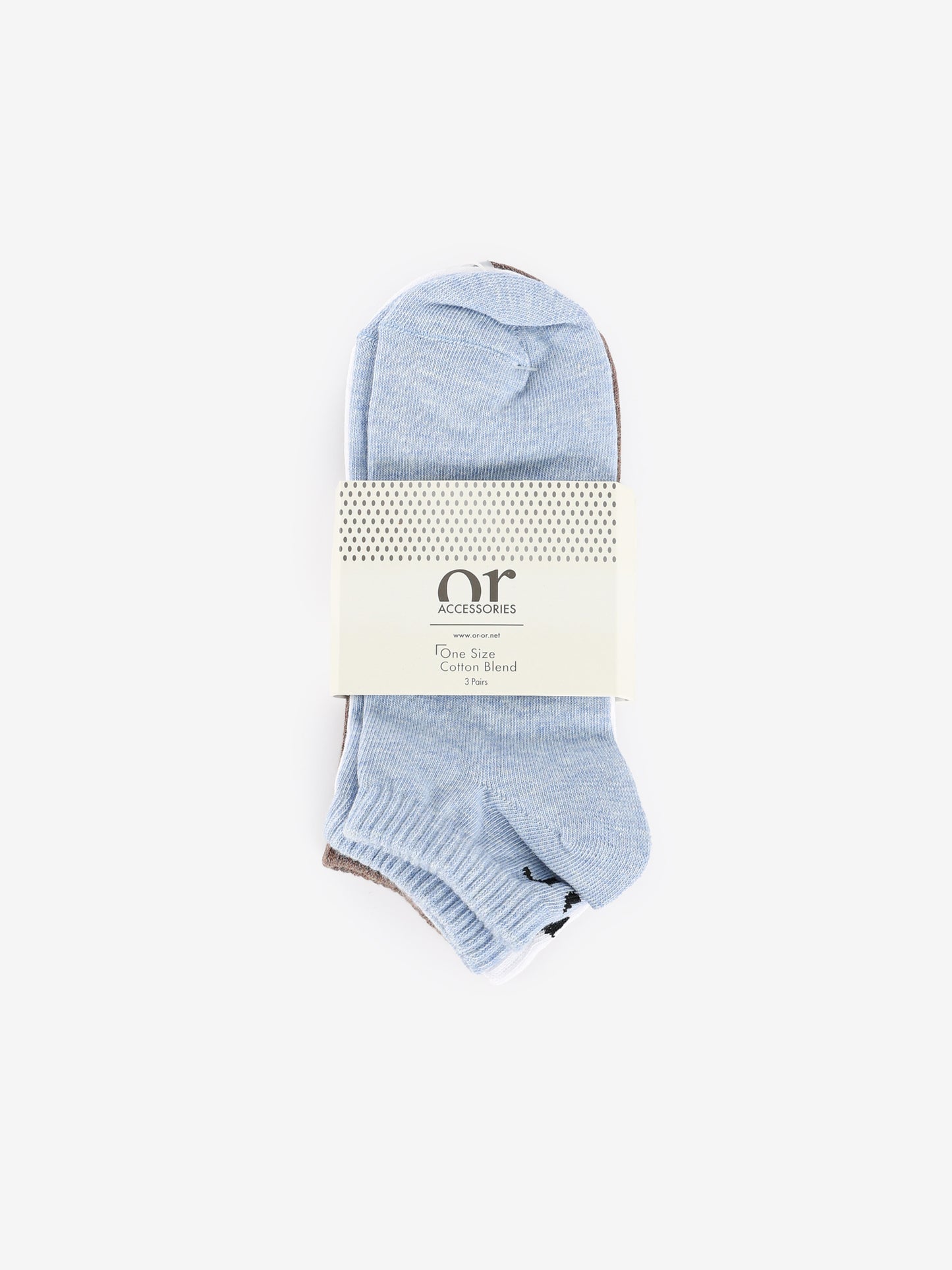 3-Piece Set of Women Ankle Socks