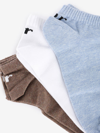 3-Piece Set of Women Ankle Socks
