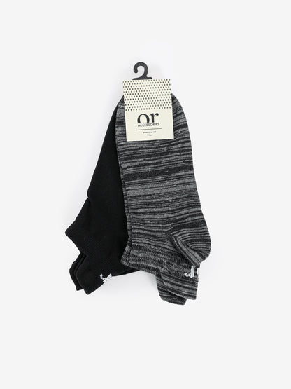 2-Piece Set of Basic Women Ankle Socks