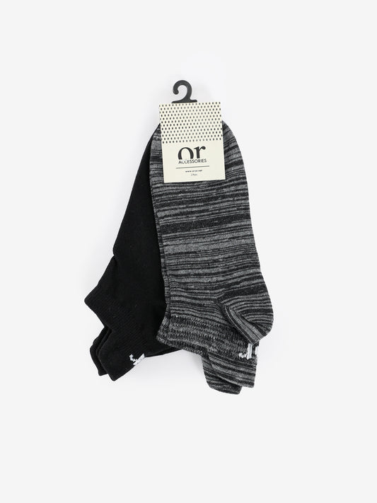 2-Piece Set of Basic Women Ankle Socks