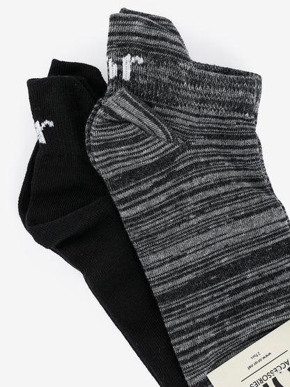 2-Piece Set of Basic Women Ankle Socks