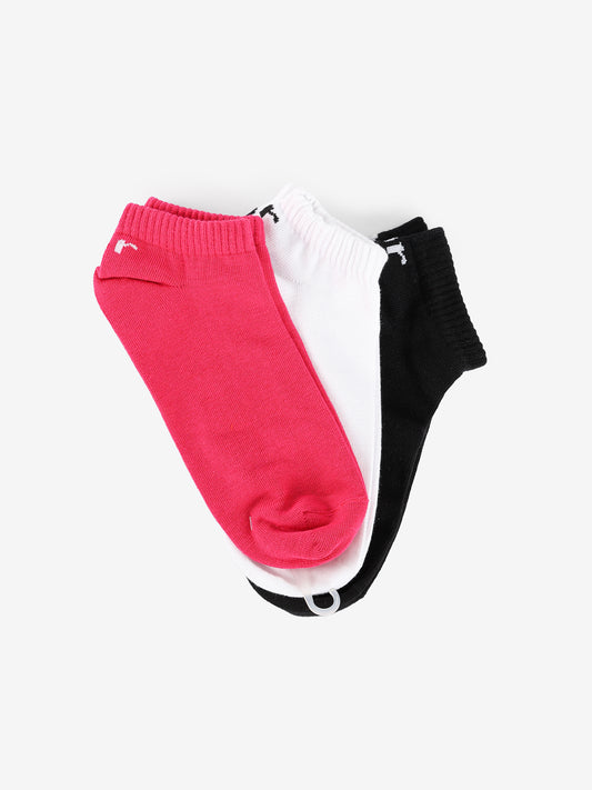 3-Piece Set of Basic Women Ankle Socks