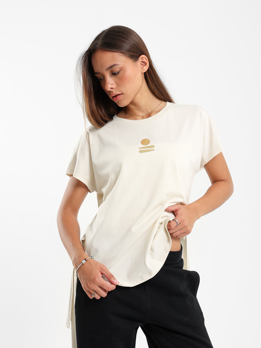 Life Slogan Graphic T-Shirt