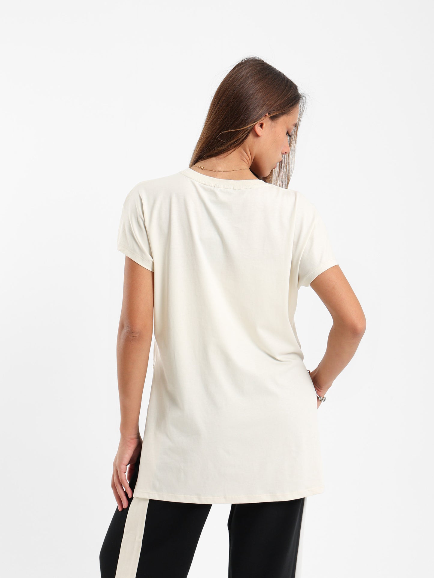 Life Slogan Graphic T-Shirt