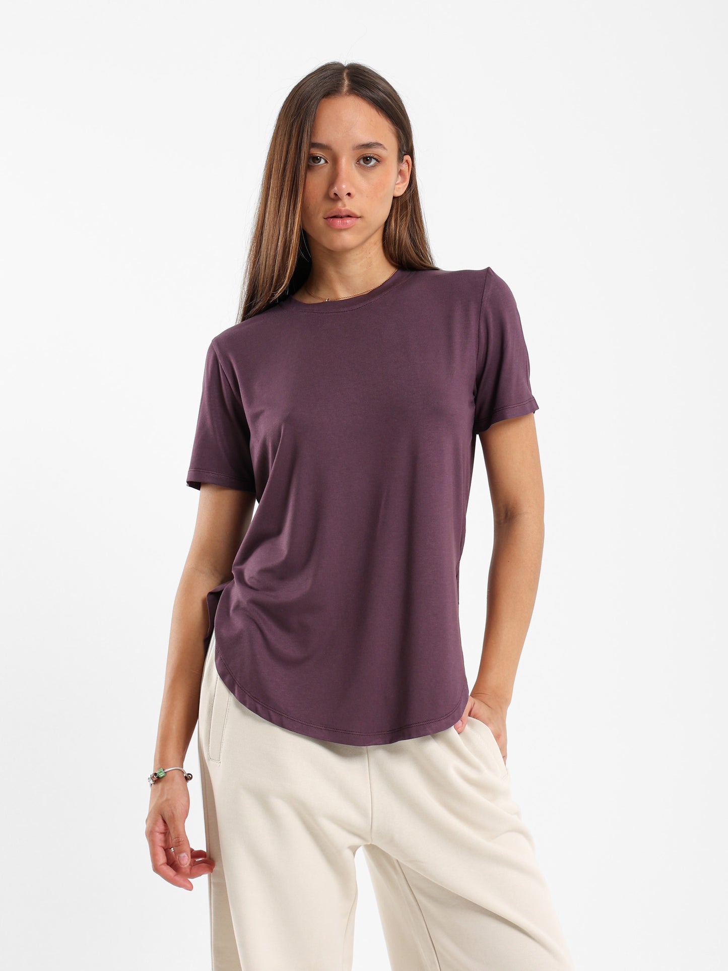 Loose High-Low T-Shirt