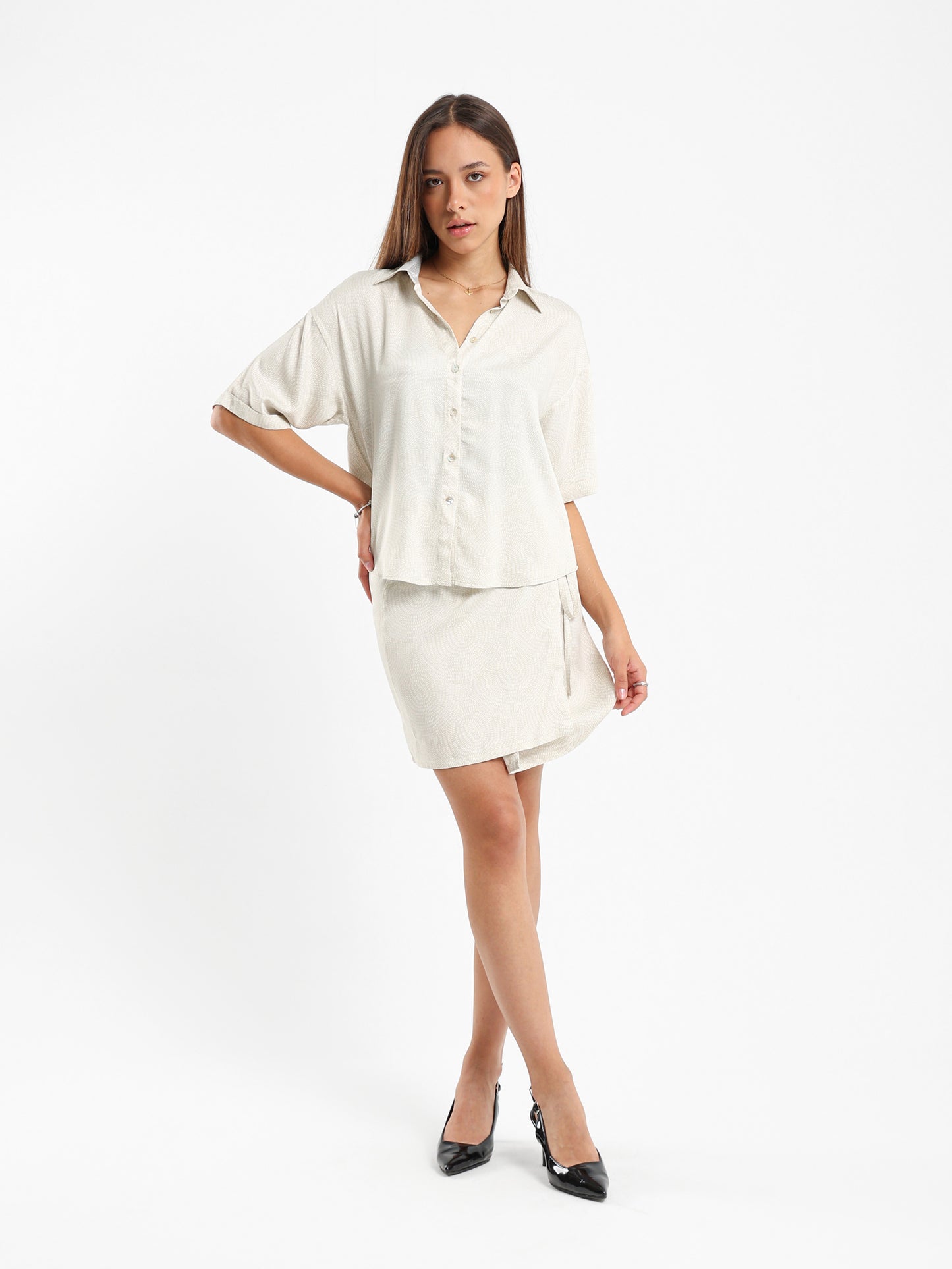 Printed Half Sleeves Shirt