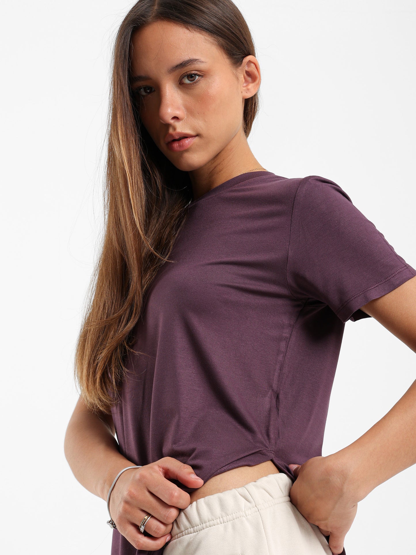 Loose High-Low T-Shirt