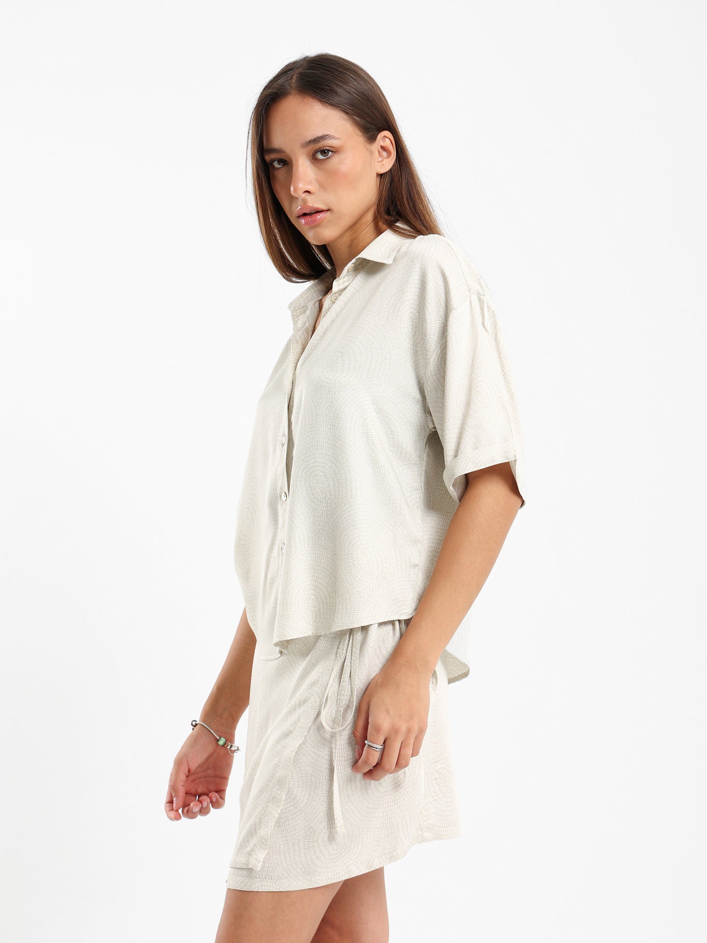 Printed Half Sleeves Shirt