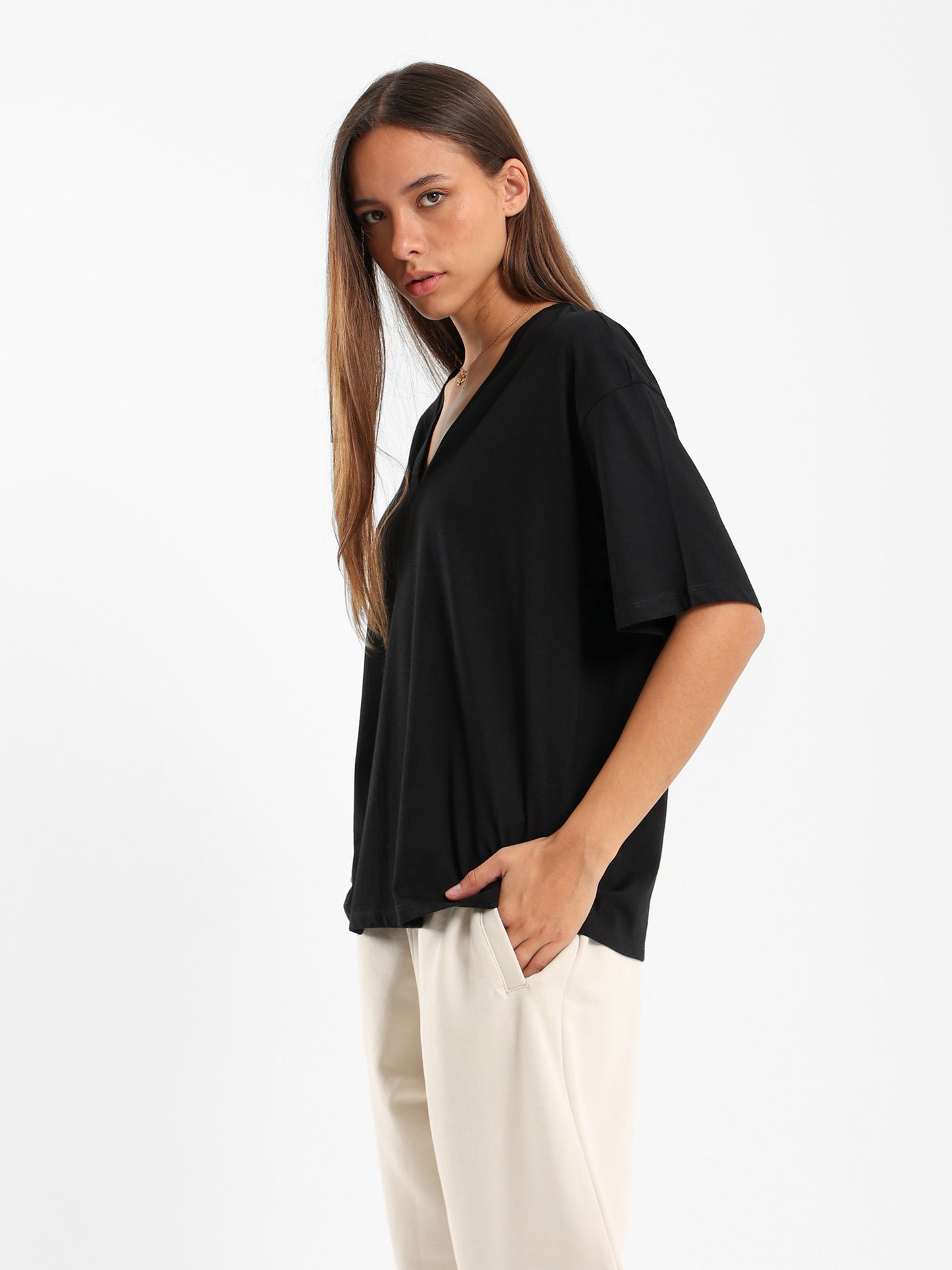 Regular Fit V-Neck T-Shirt