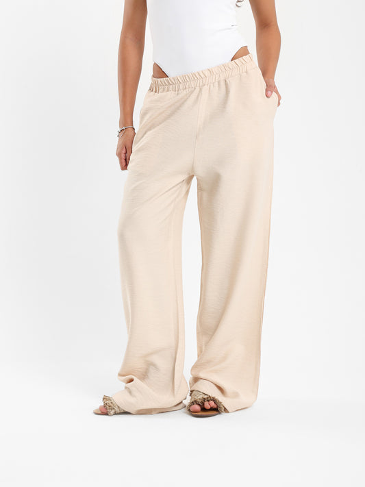 Loose Pants with Side Pockets