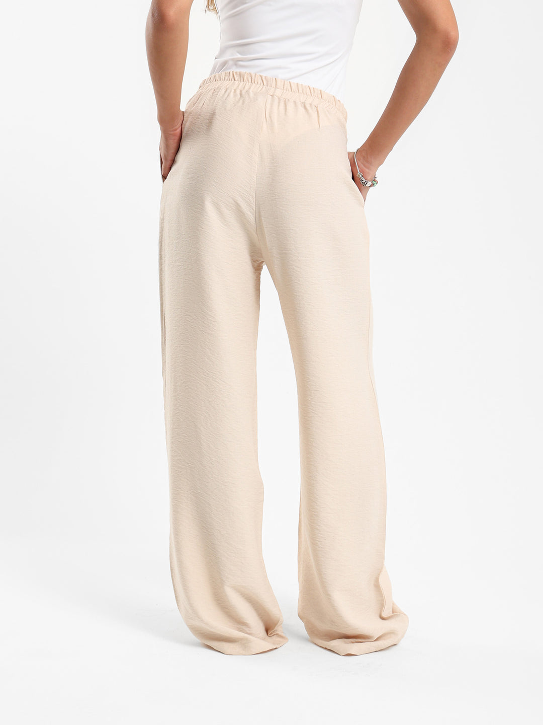 Loose Pants with Side Pockets