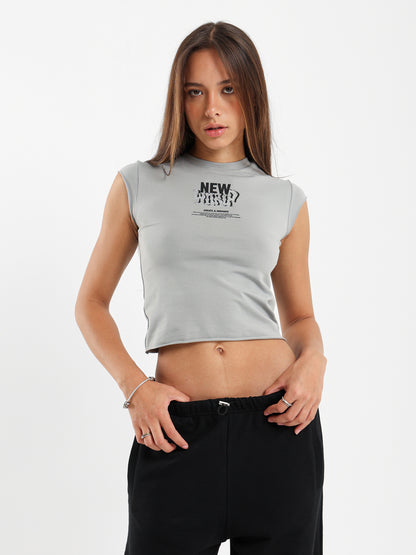 New World Graphic Print Tee
