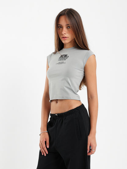 New World Graphic Print Tee