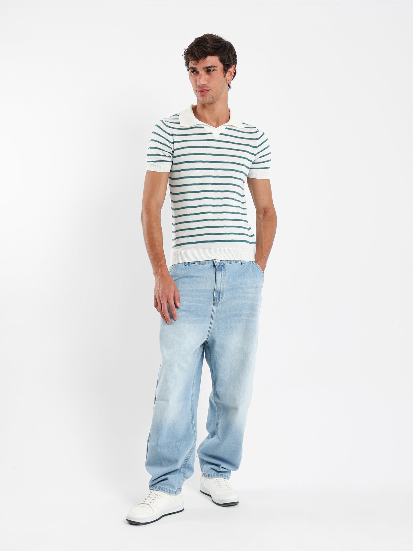 Striped Polo Shirt