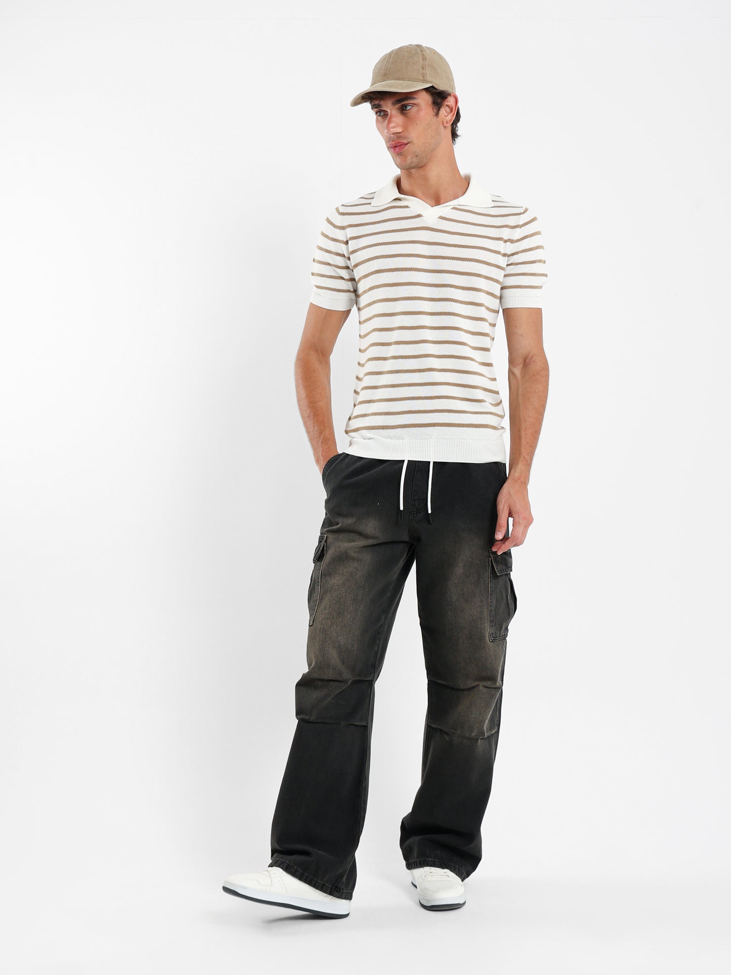 Striped Polo Shirt