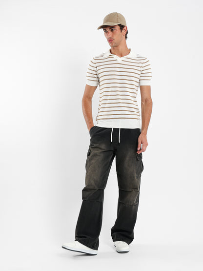 Striped Polo Shirt