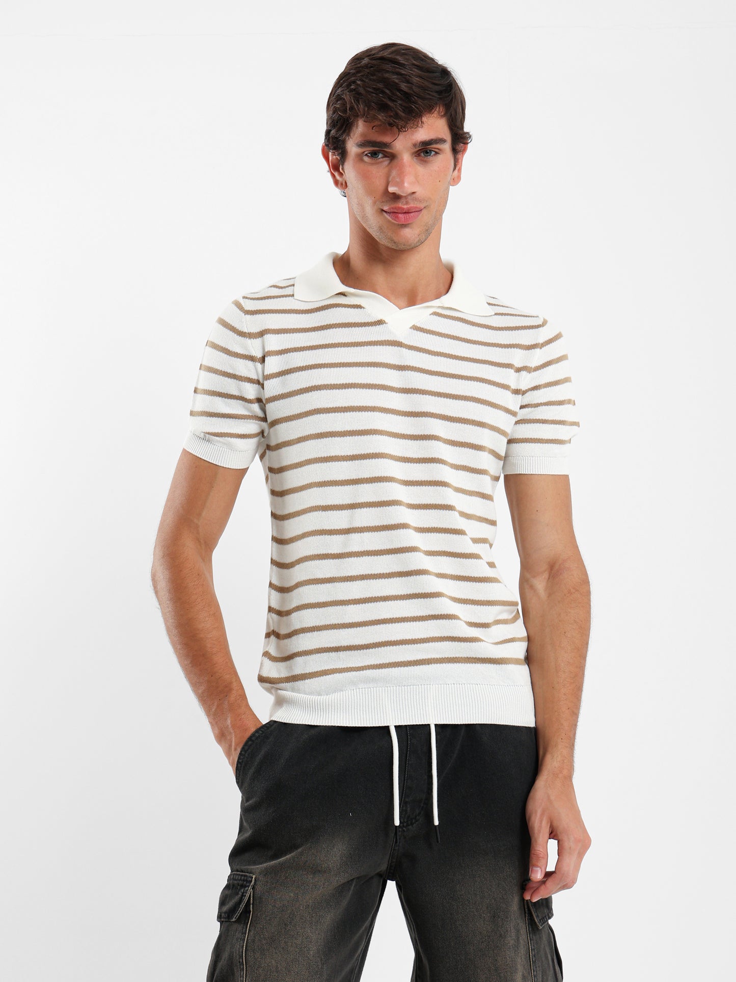 Striped Polo Shirt
