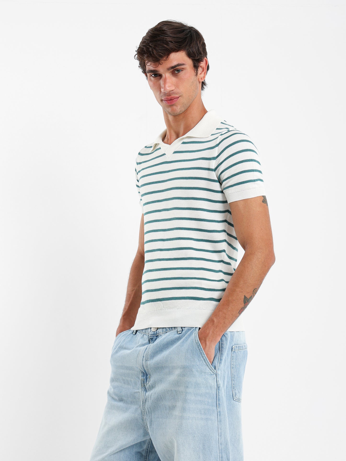 Striped Polo Shirt