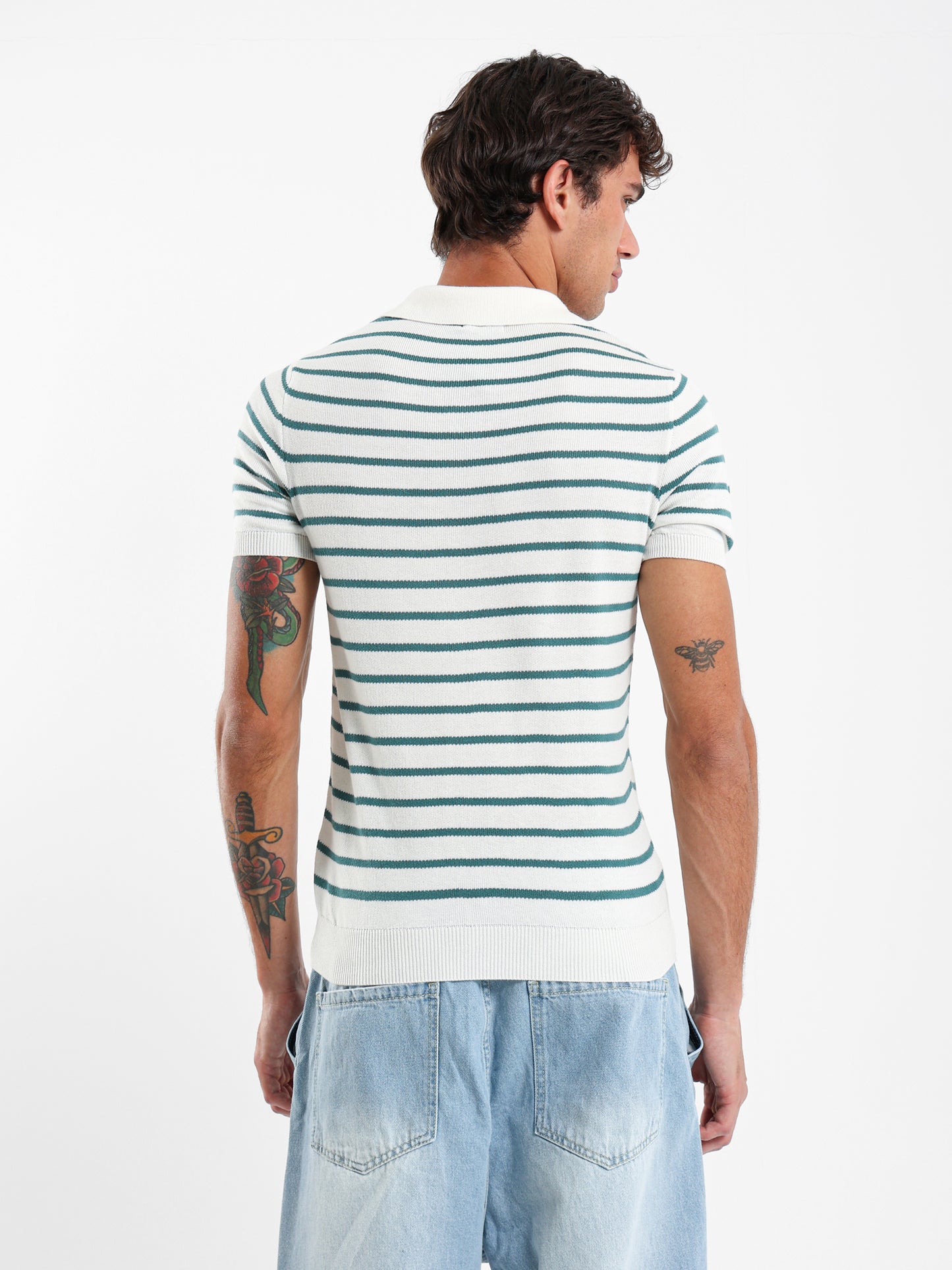 Striped Polo Shirt