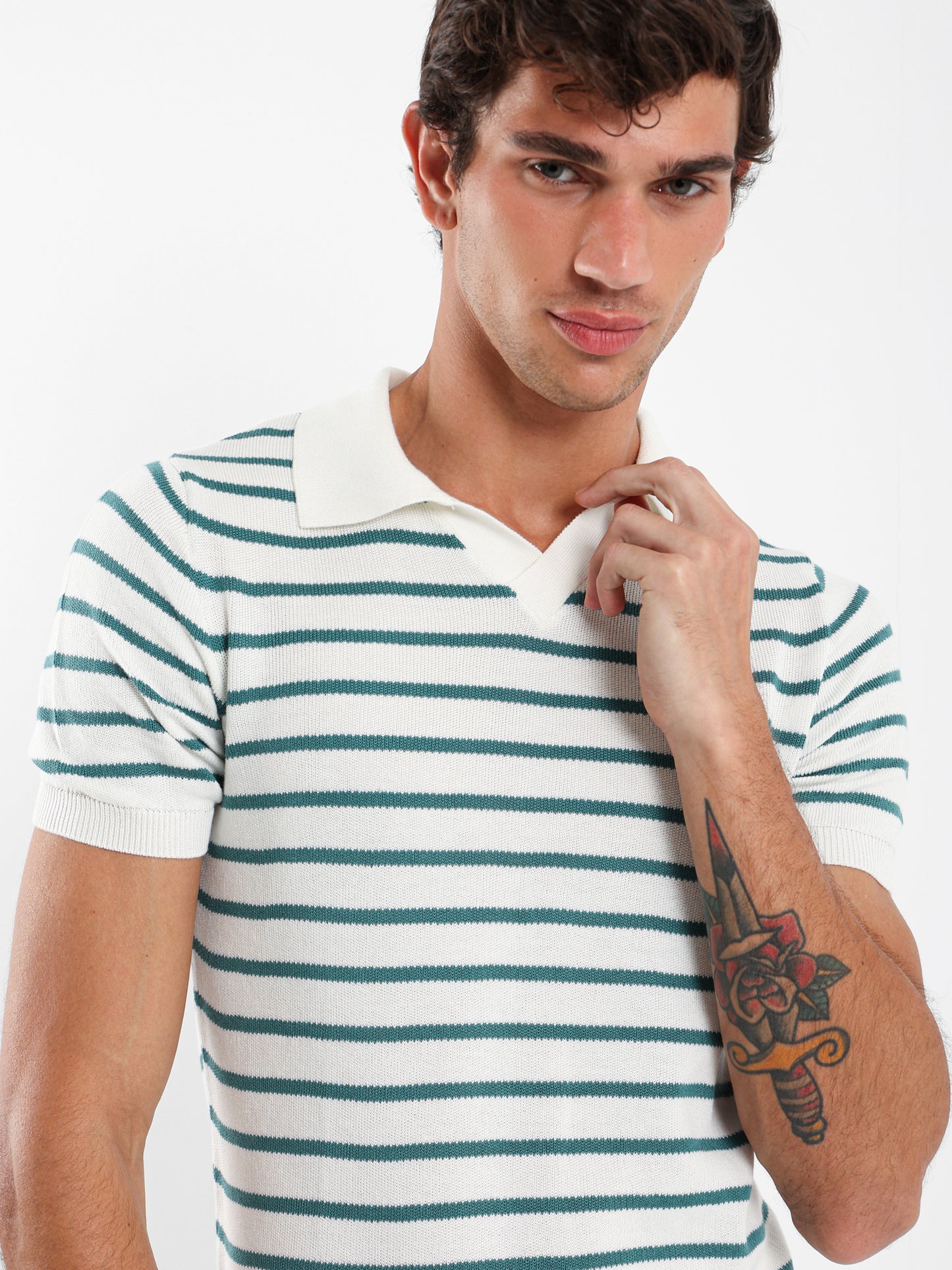 Striped Polo Shirt