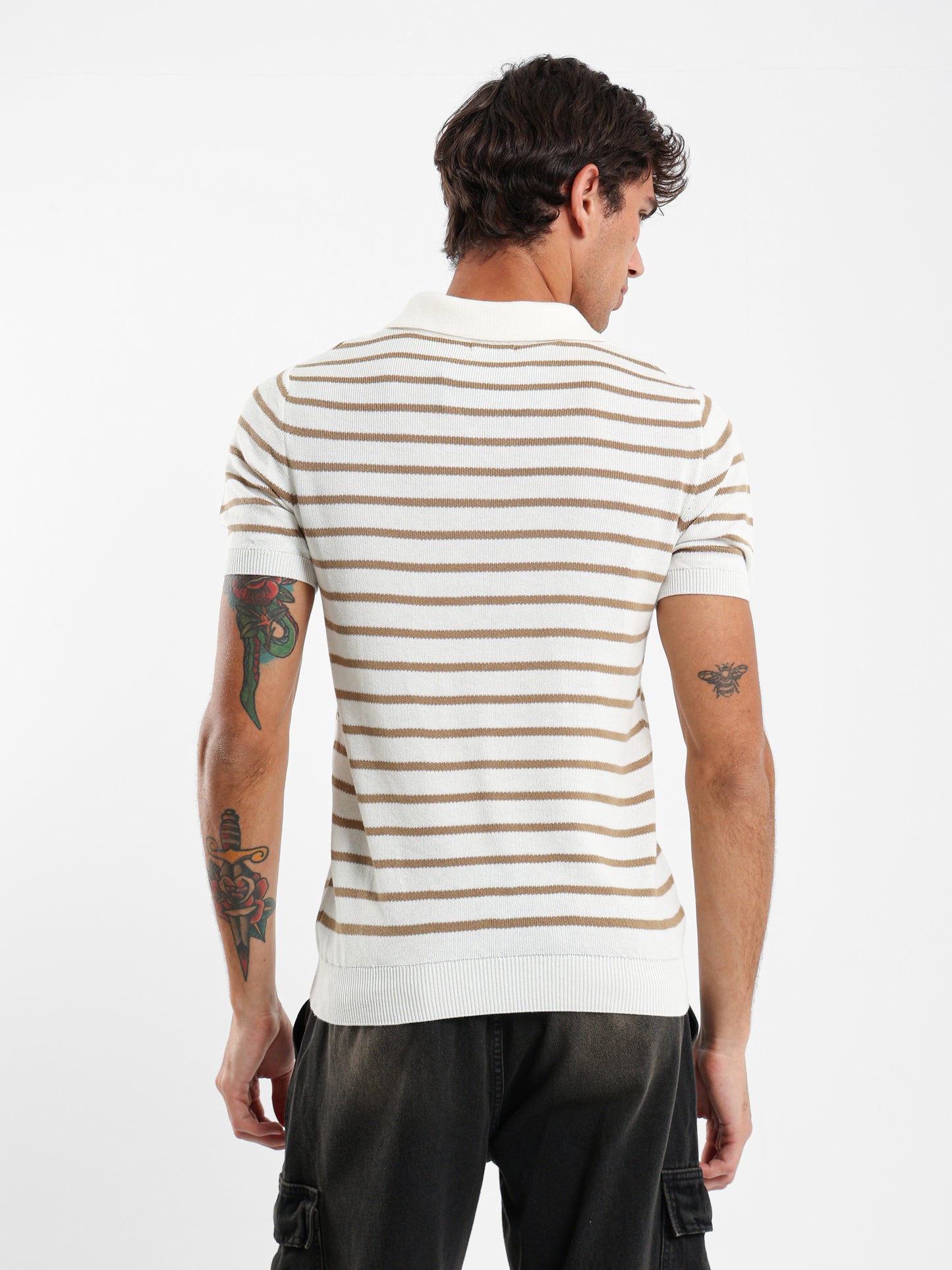 Striped Polo Shirt