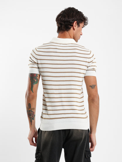 Striped Polo Shirt