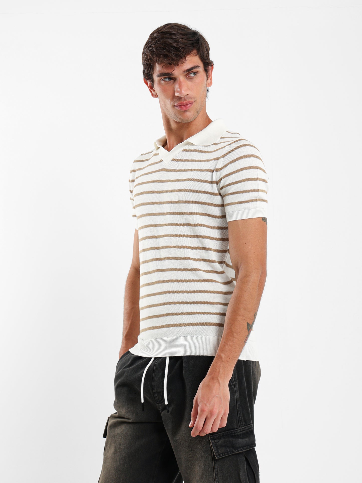 Striped Polo Shirt