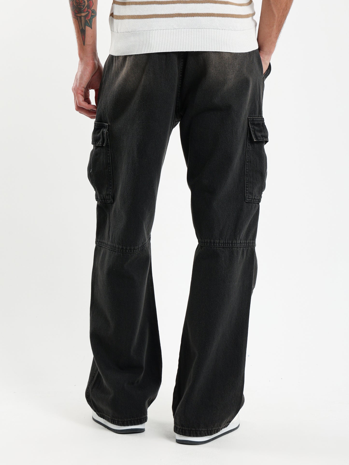 Jogger Jeans with Cargo Pockets