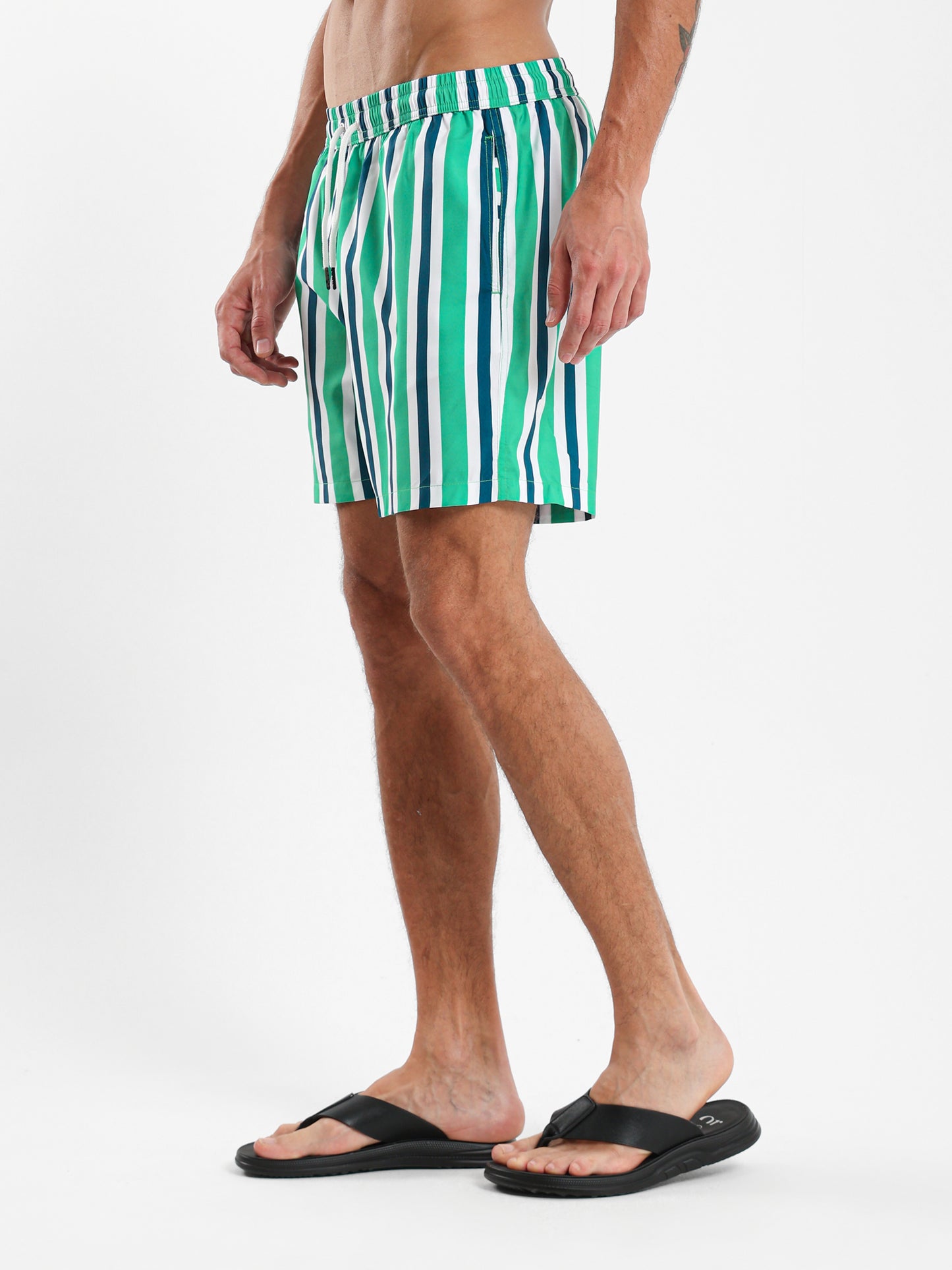 Striped Swim Shorts