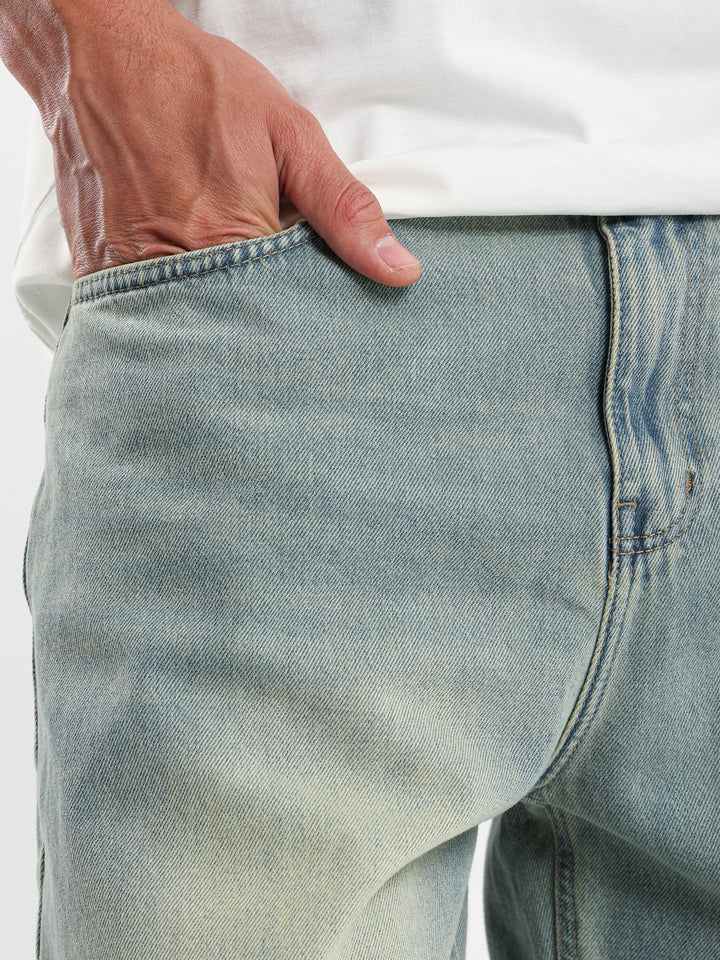 Loose Washed Jeans
