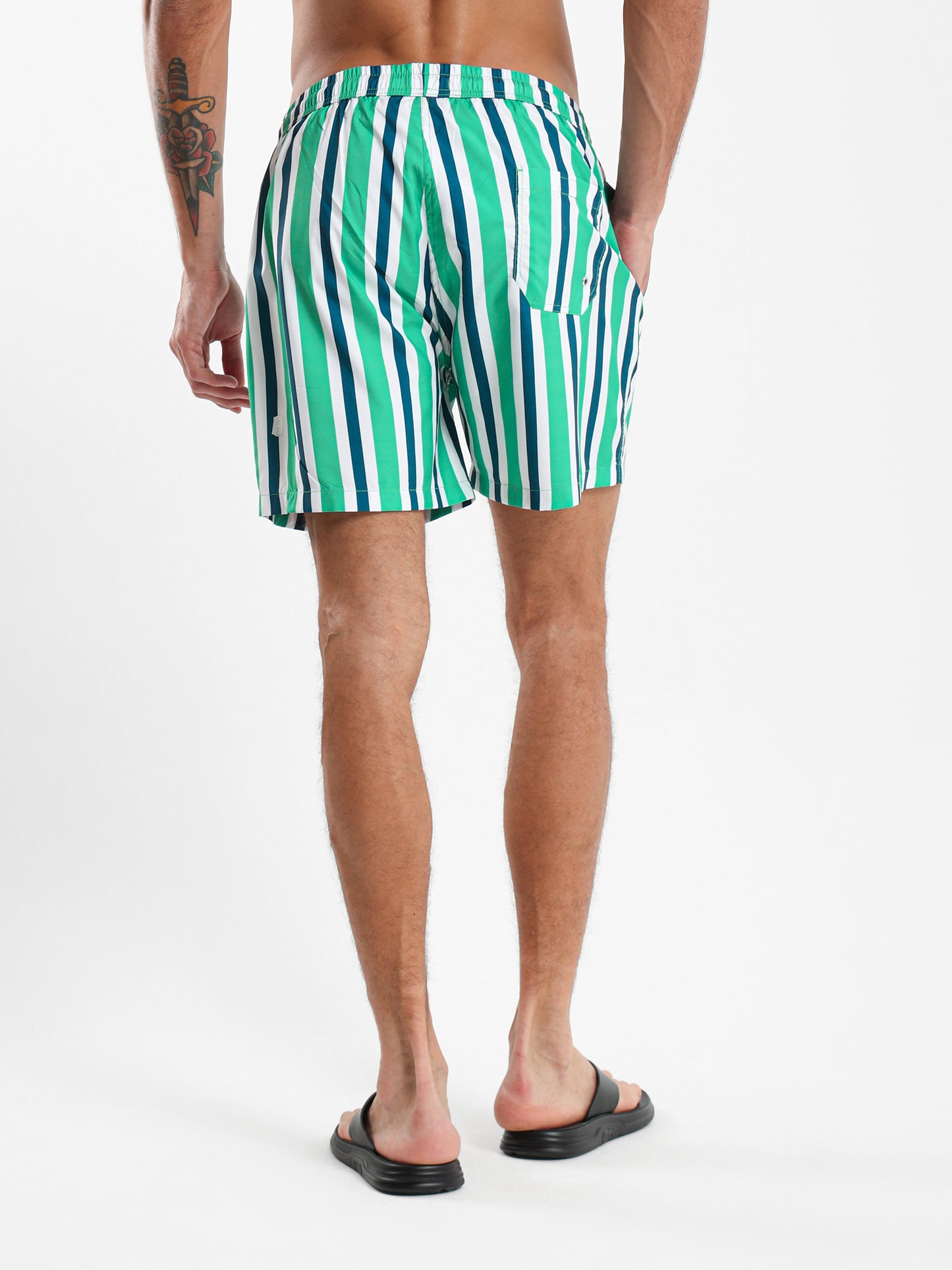 Striped Swim Shorts