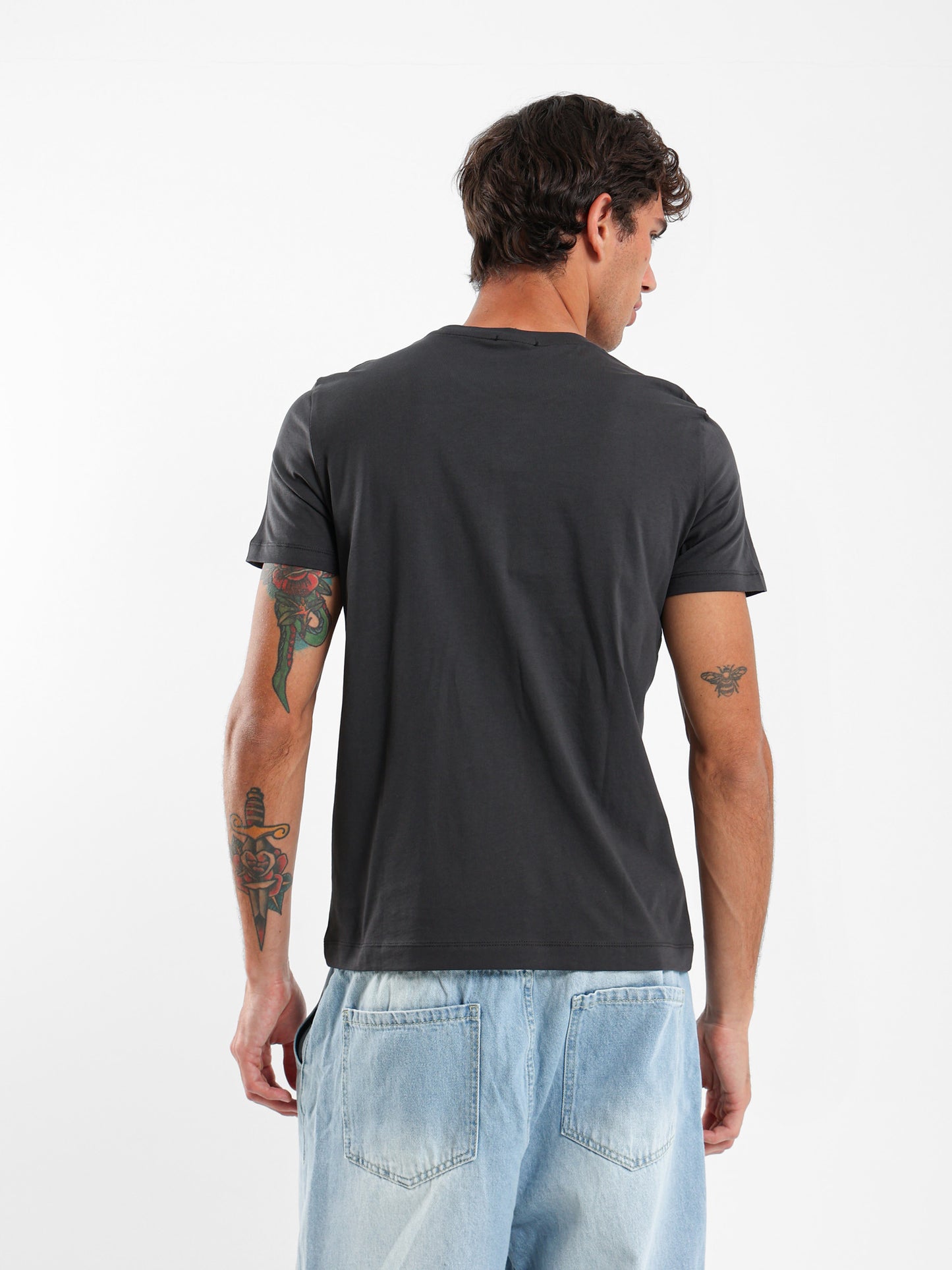 Front Text Print T-Shirt