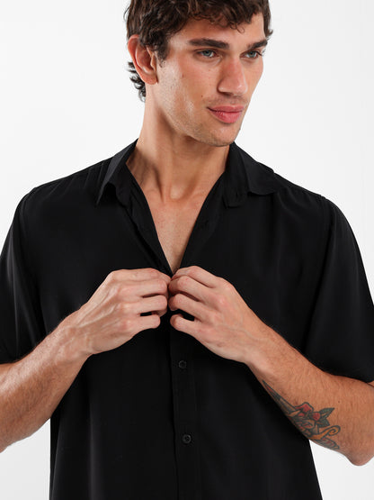 Viscose Short Sleeve Shirt