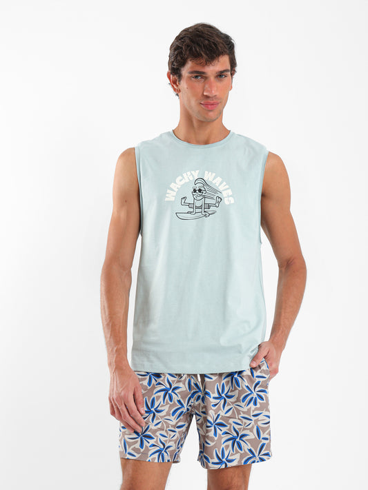 Wacky Waves Graphic T-Shirt