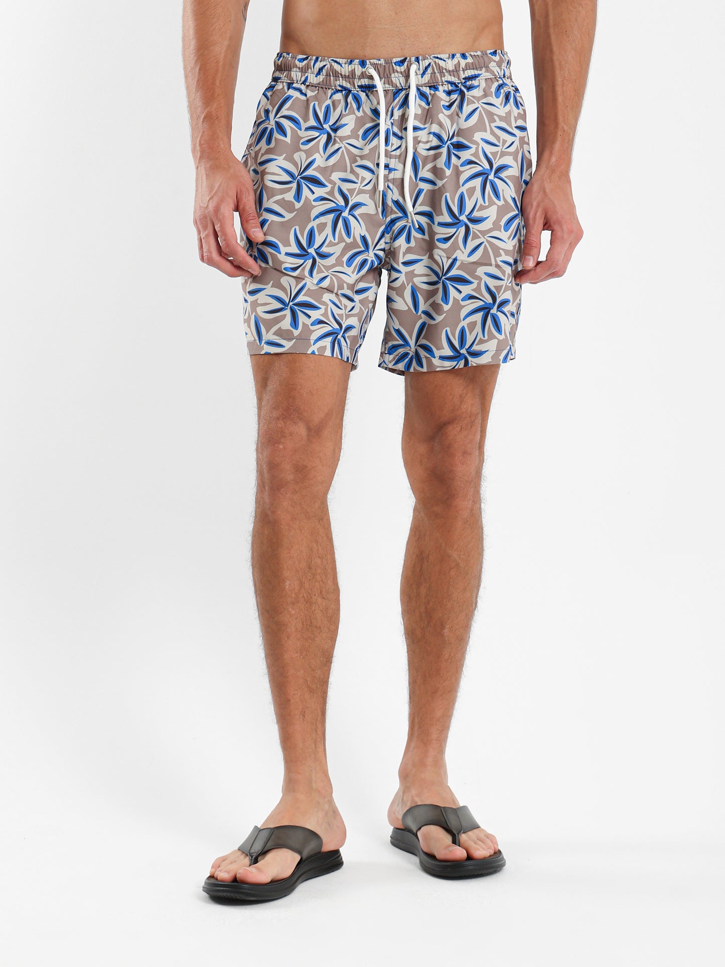 Floral Printed Swim Shorts