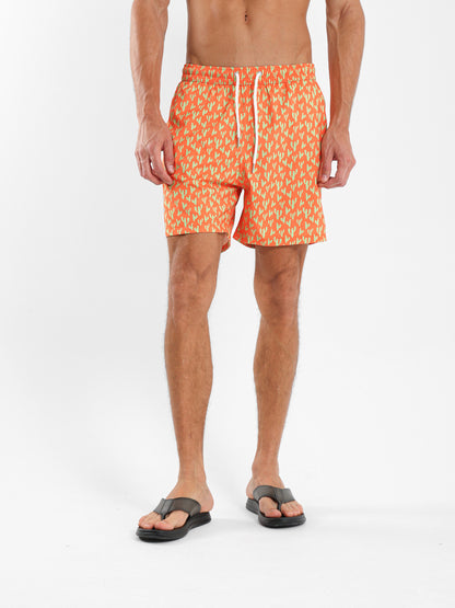 Cactus Print Swim Shorts