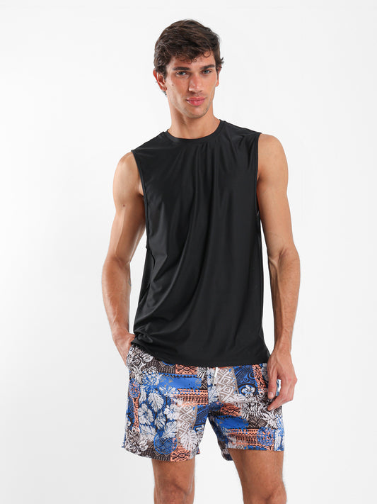 Sleeveless Mesh Performance T-Shirt